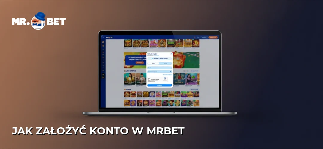 Jak założyć konto w MrBet